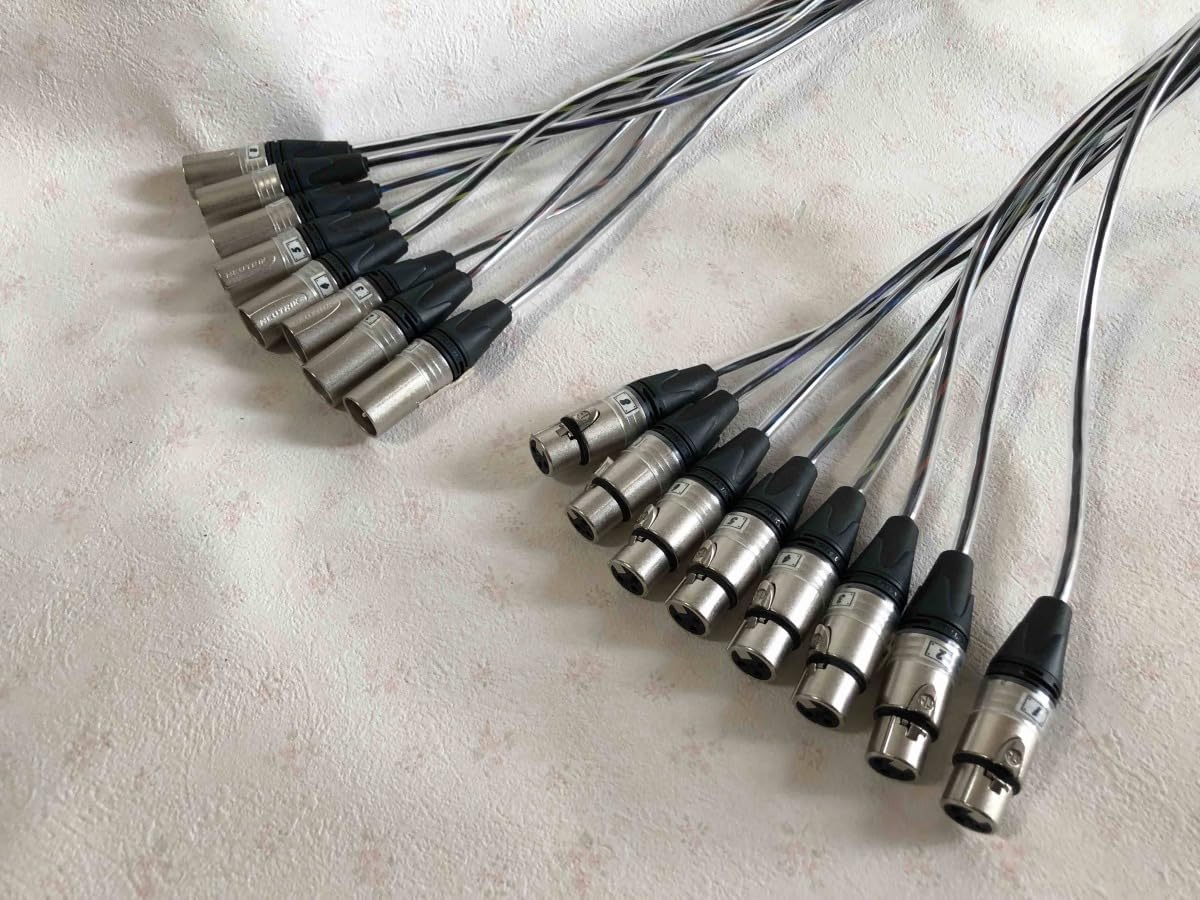 CANARE MR202-8AT XLR 8ch マルチケーブル 2m 【公式通販】